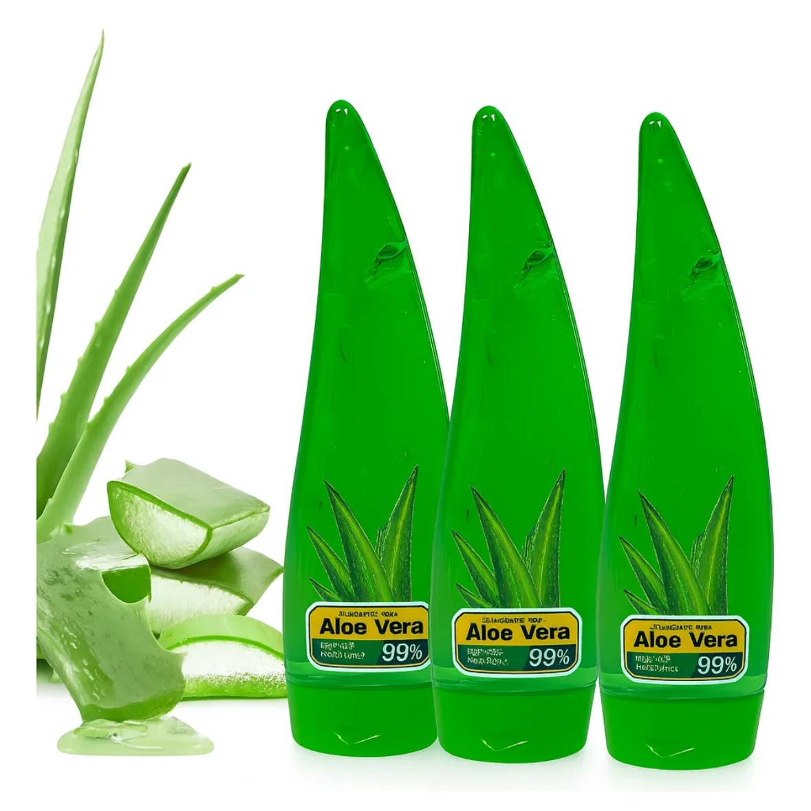 Gel De Aloe Vera Hidratante Pack 3