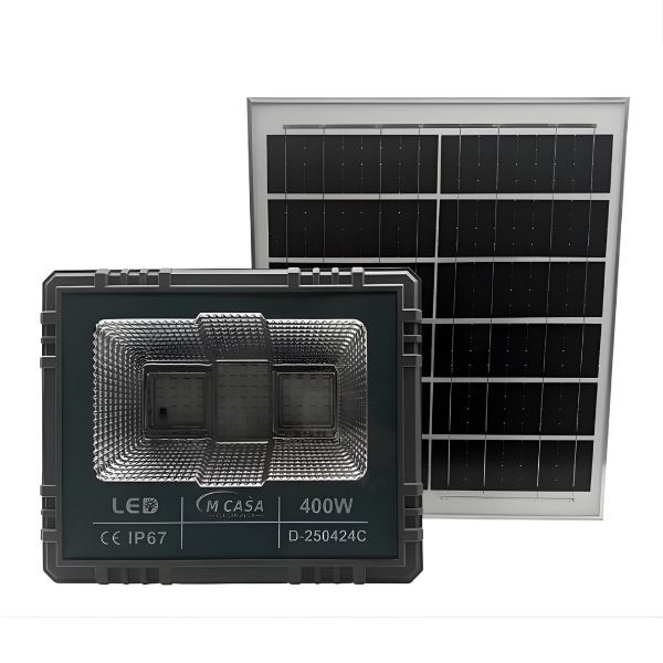 Foco Reflector Solar LED RGB 400W MCASA