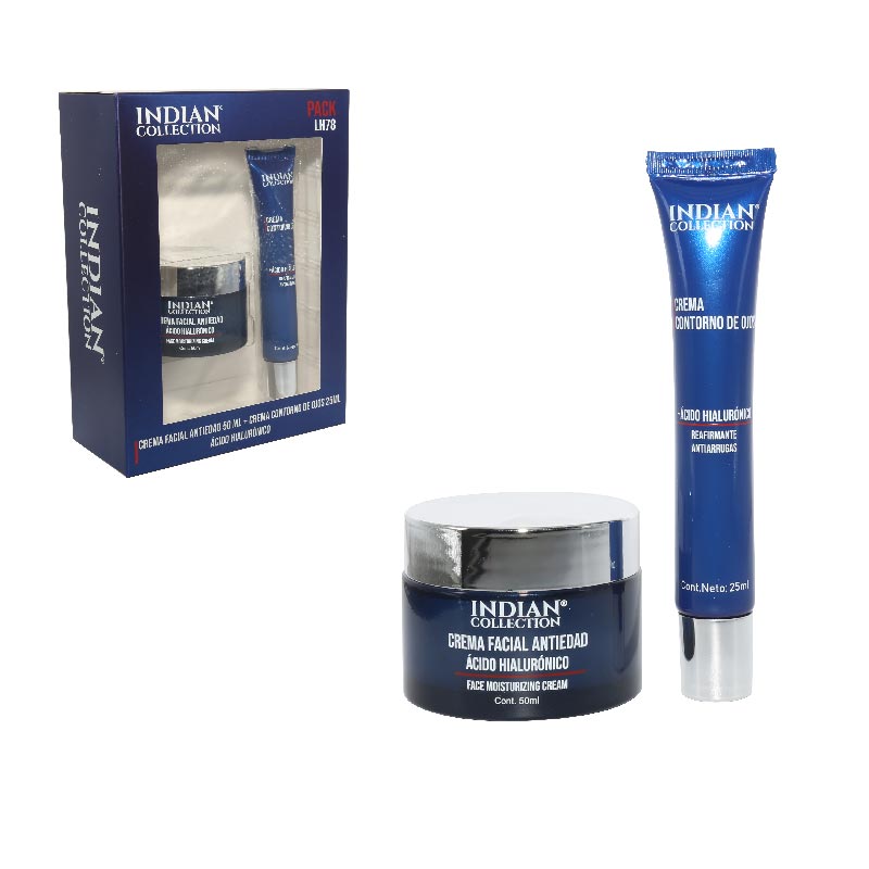 KIT CREMAS CON ACIDO HIALURONICO HOMBRE