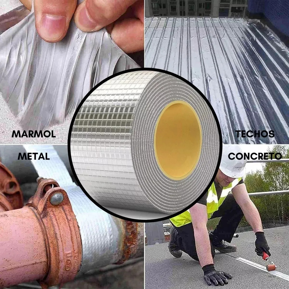 Miniatura 2 de Cinta Selladora Impermeable - Especificación: 10cm*5m