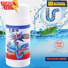 Polvo Limpiador De Drenaje X3