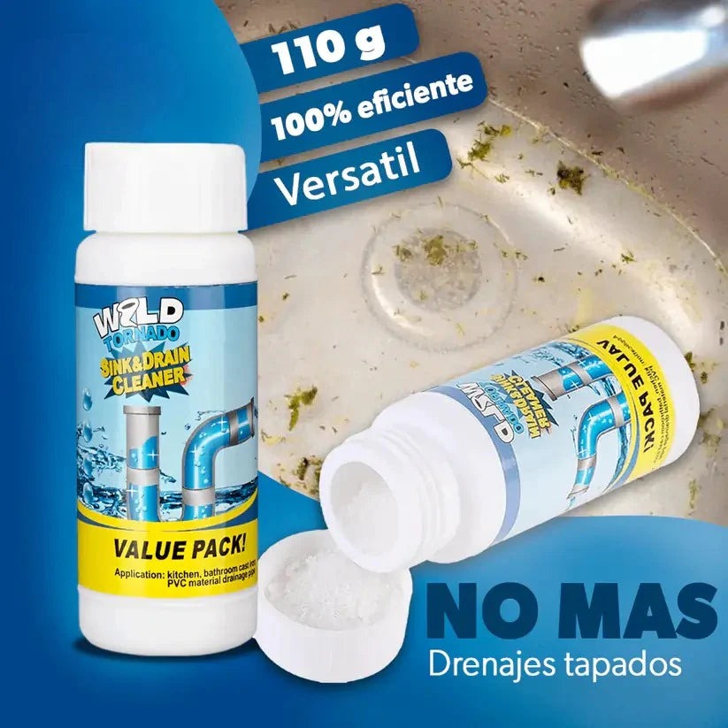 M - PROMO: POLVO DESTAPA CAÑO 110GR X10