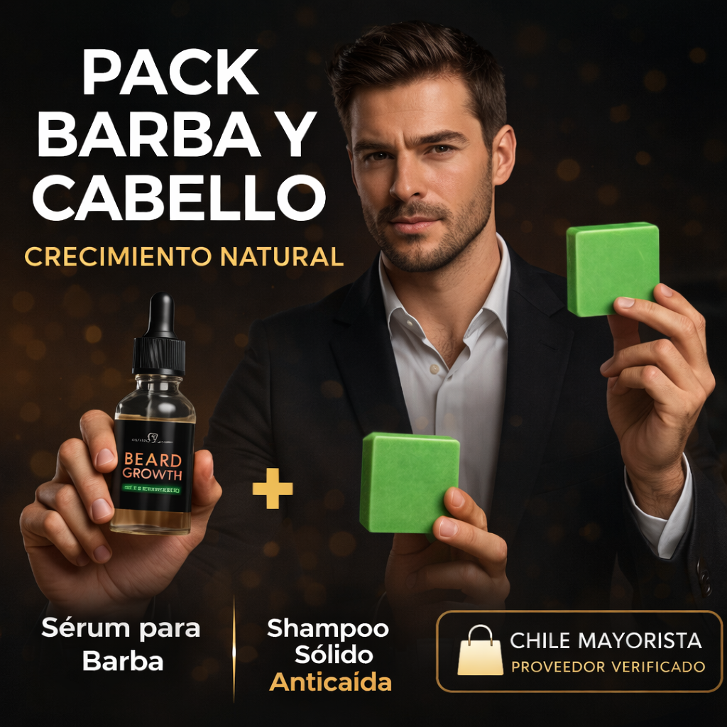 Pack Crecimiento Barba + Cabello