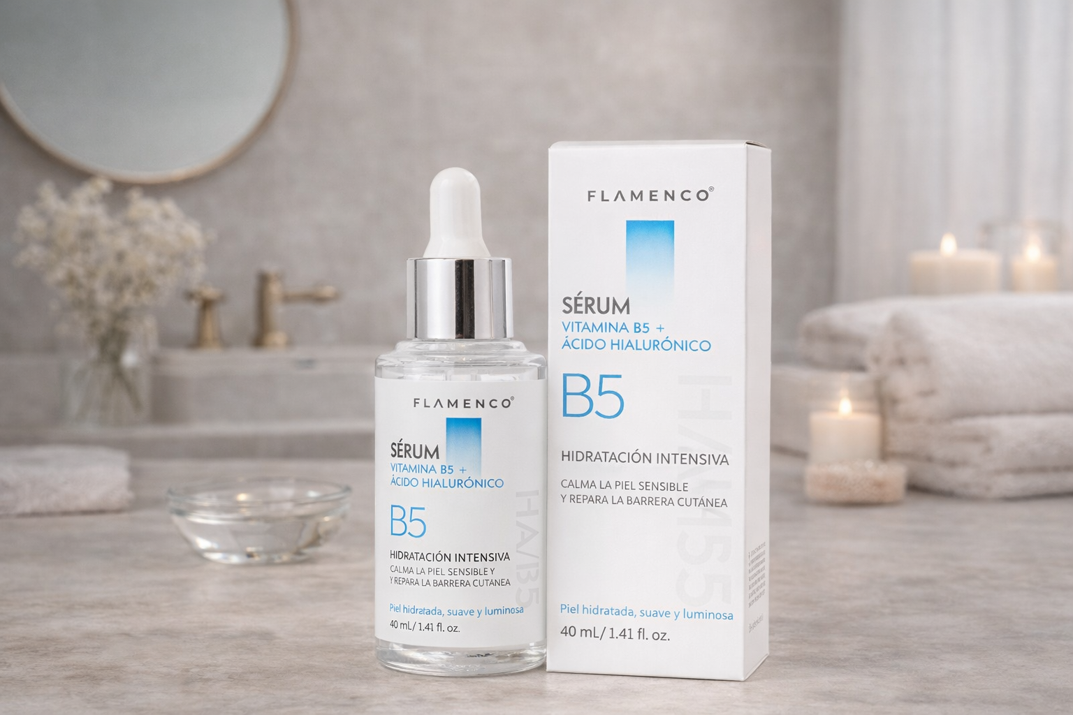 Serum vitamina B5 + Acido hialuronico