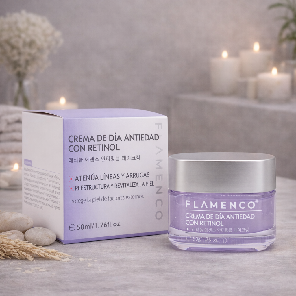 SkinCare Coreano Crema Retinol Dia/Noche