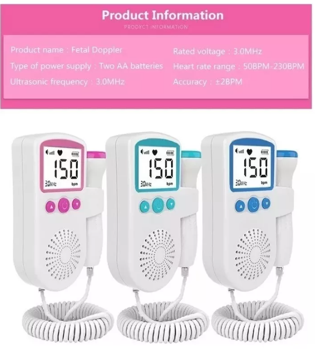 Monitor De Frecuencia Latidos Del Bebe