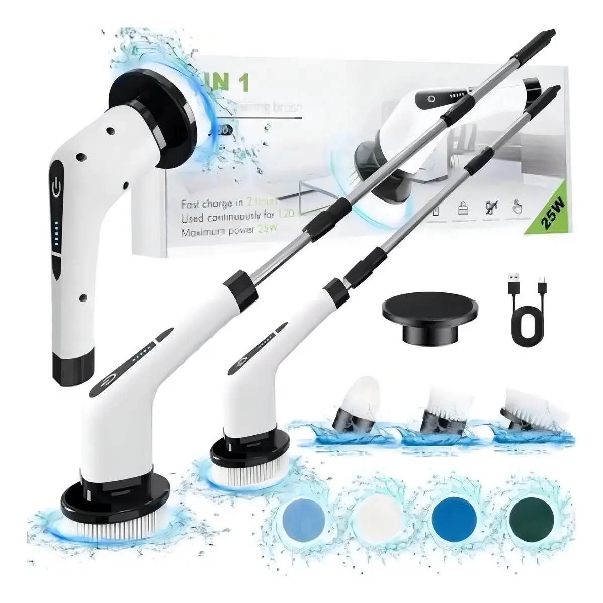 Multiclean 9 en 1 con accesorios