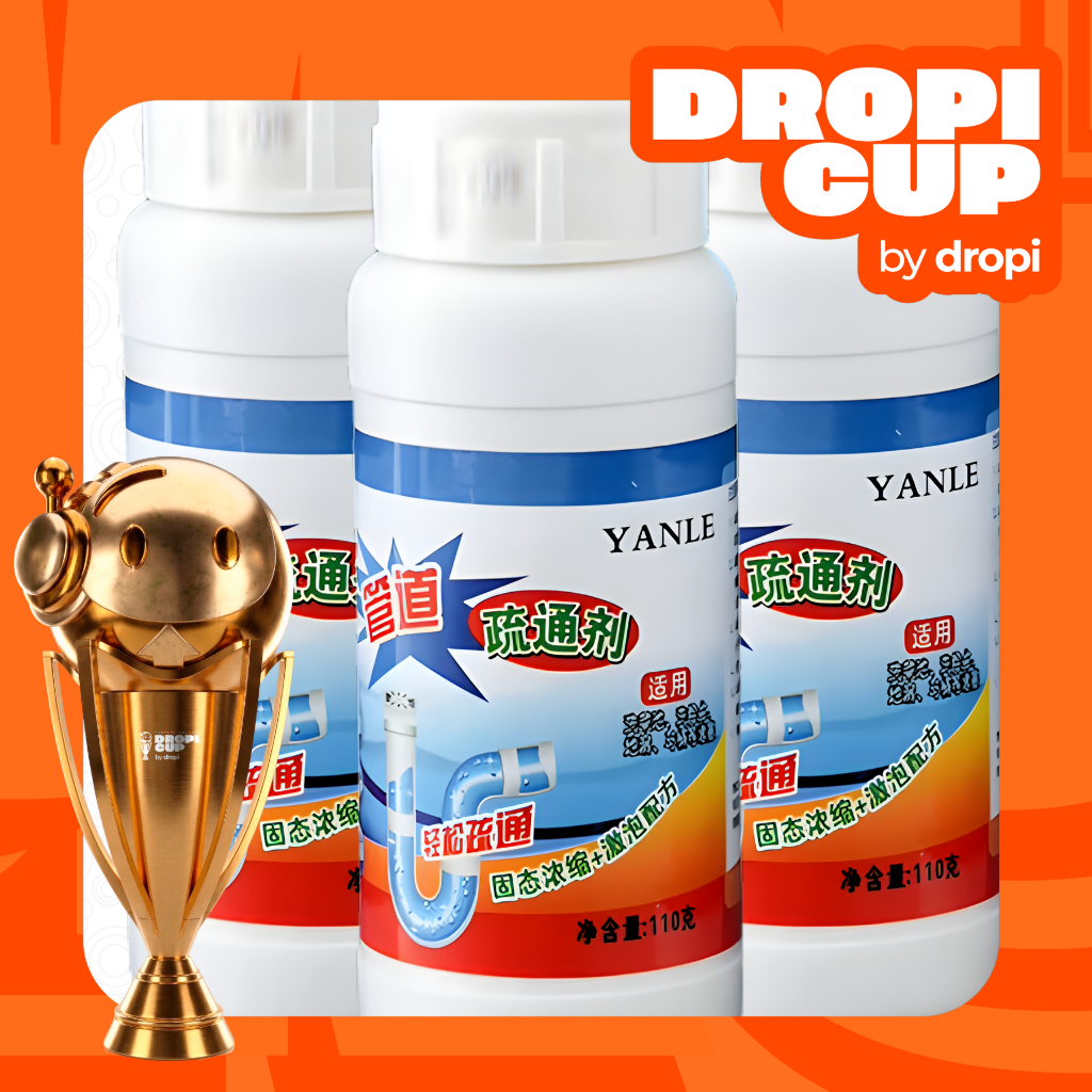 3PACK Dragado de tuberías Dropi Cup.