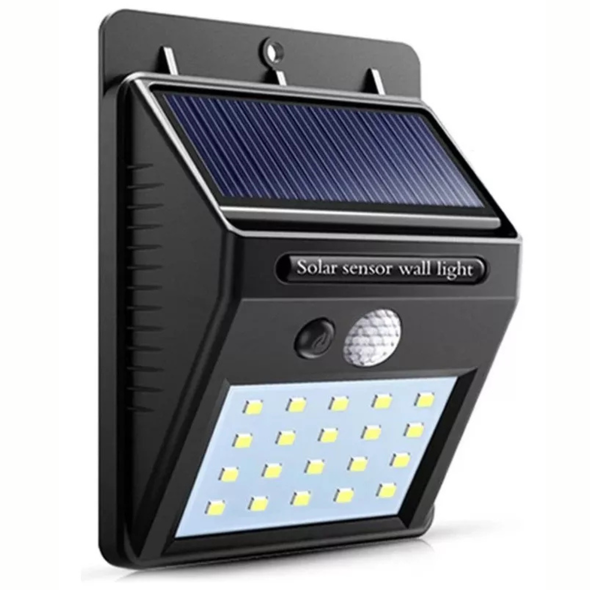 Foco Solar 20 Led Con Sensor
