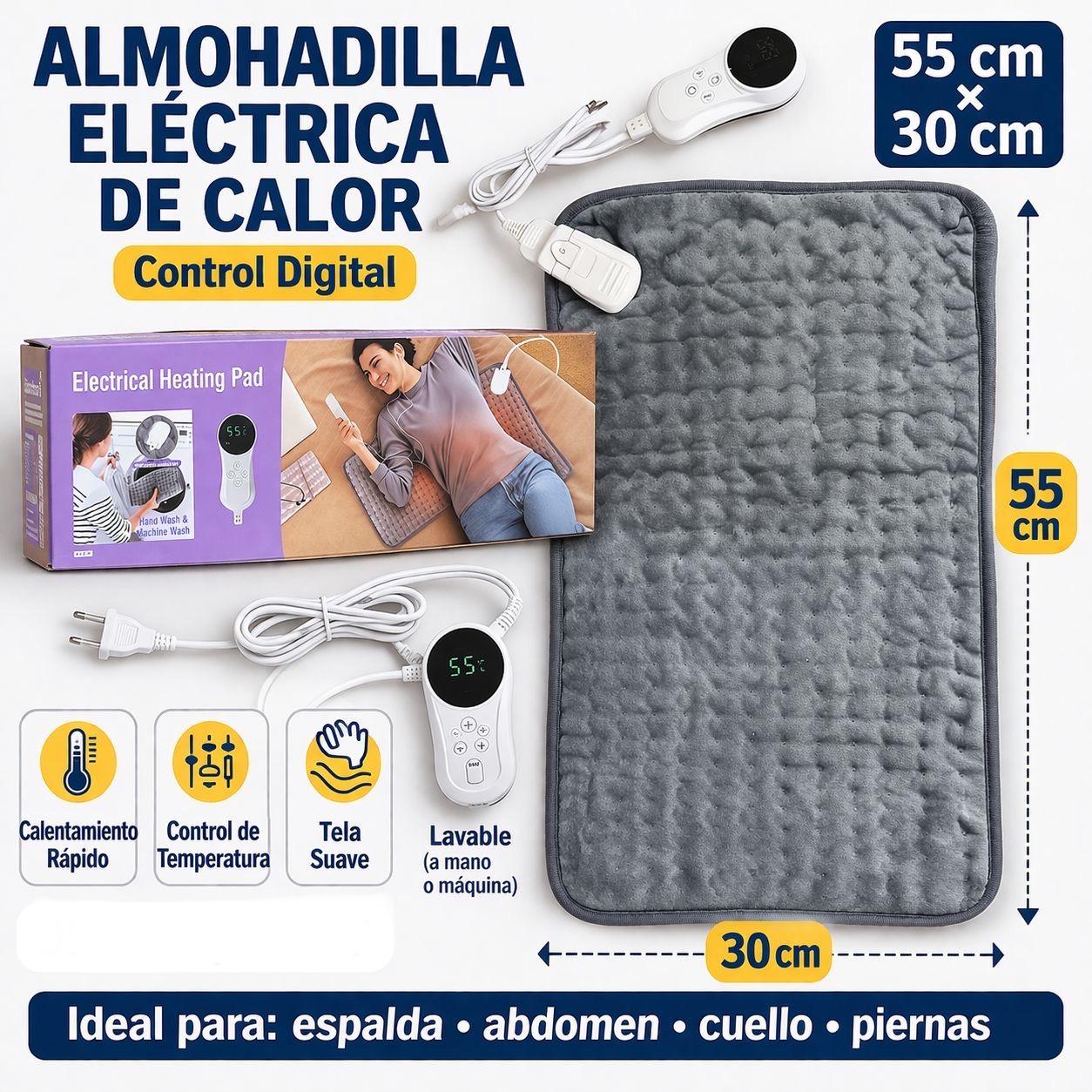 ALMOHADILLA ELÉCTRICA DE CALOR