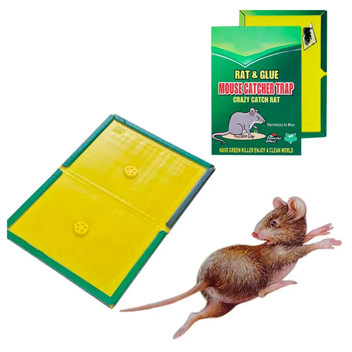 Trampa Para Raton Adhesiva Pegamento