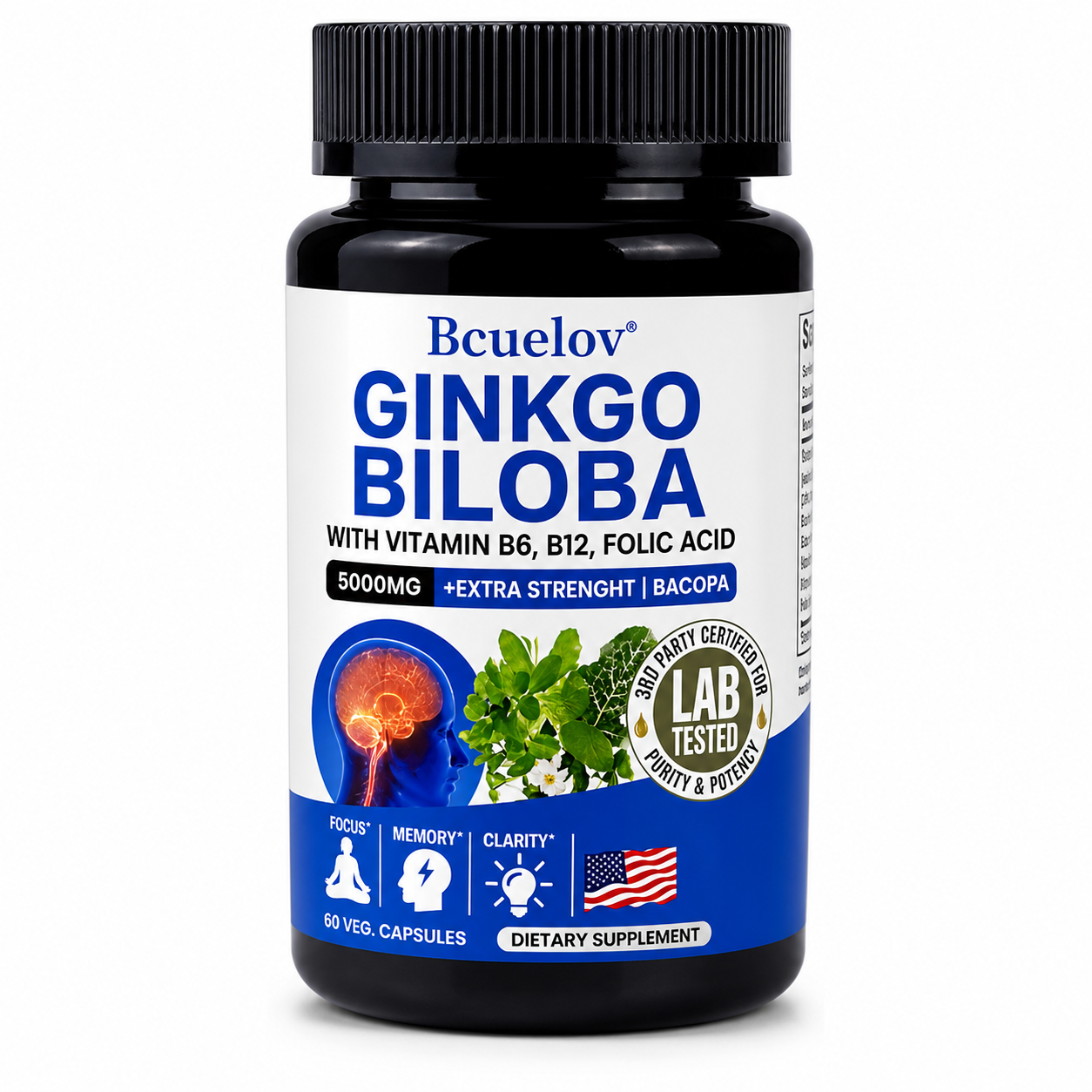 GINKGO BILOBA VIT B6 B12 FOLIC ACIDO