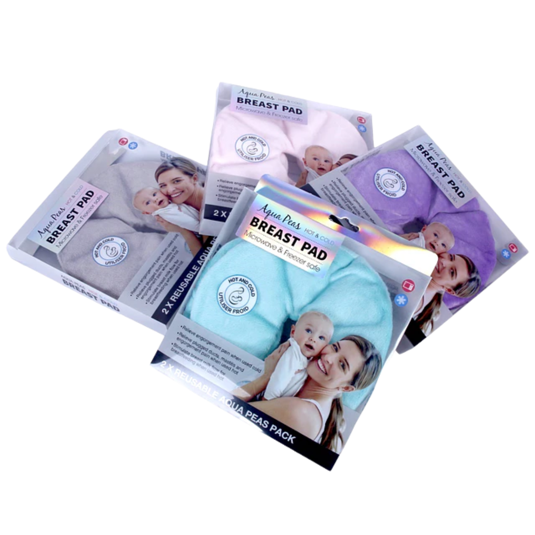 Almohadillas De Gel Para Lactancia Frío