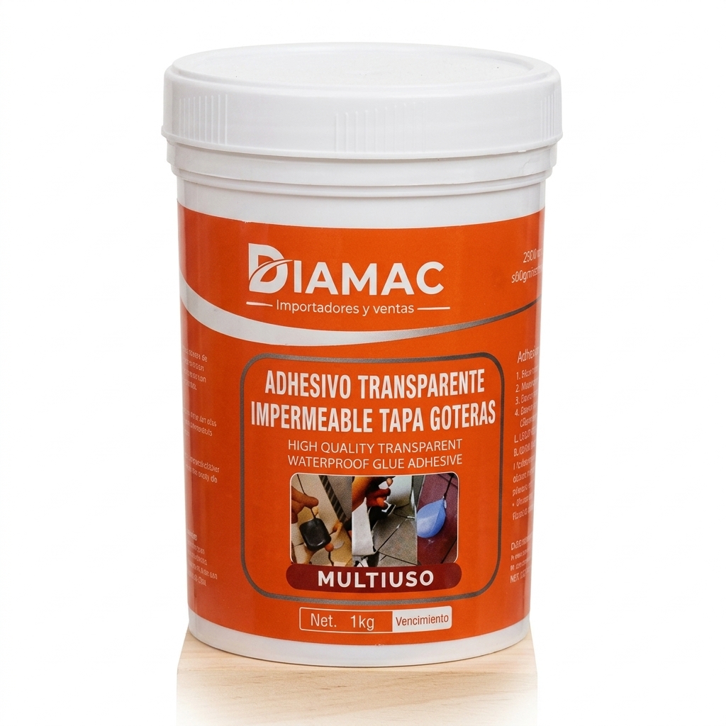1 Kilo Sellador Adhesivo Transparente