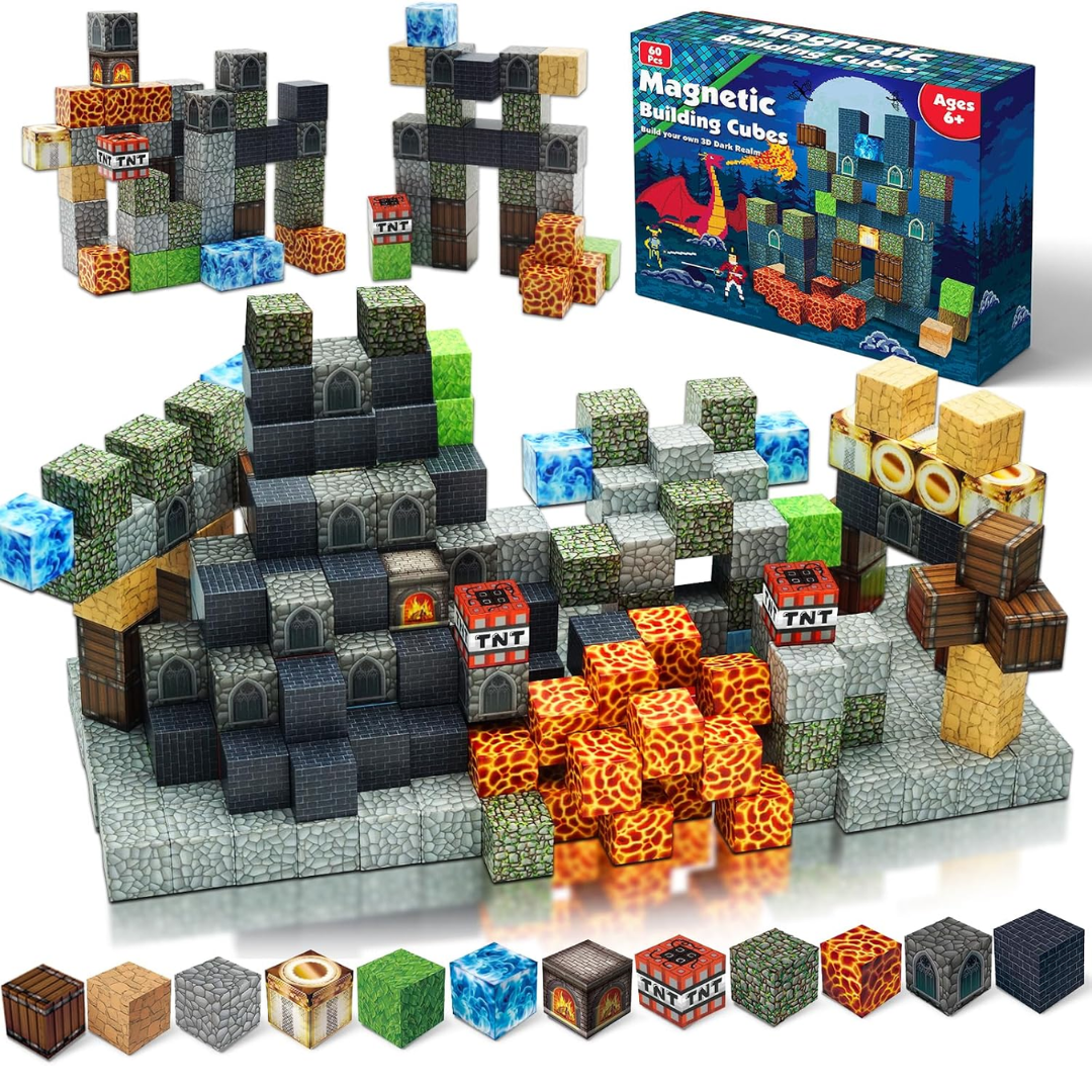 Bloques Magnéticos de Minecraft