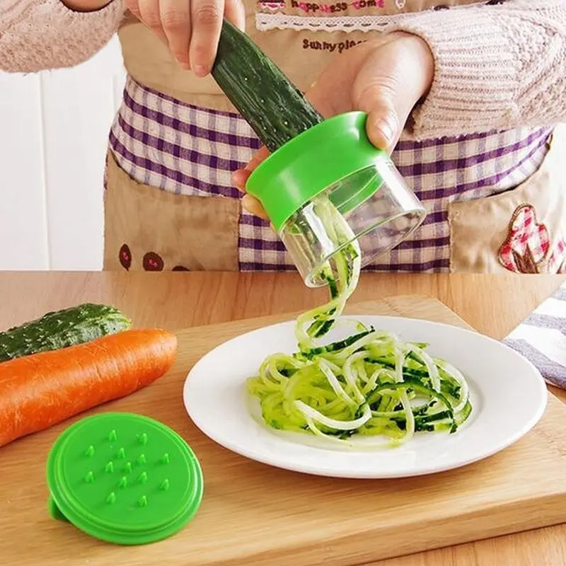 Cortador Espiral Manual Verduras Zucchin