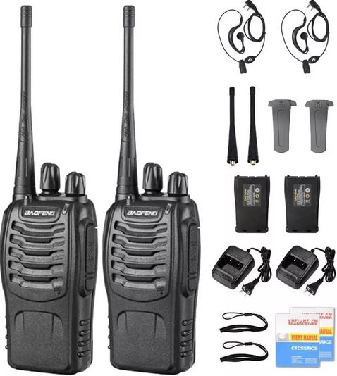 Set de 2 Walkie Talkies Baofeng