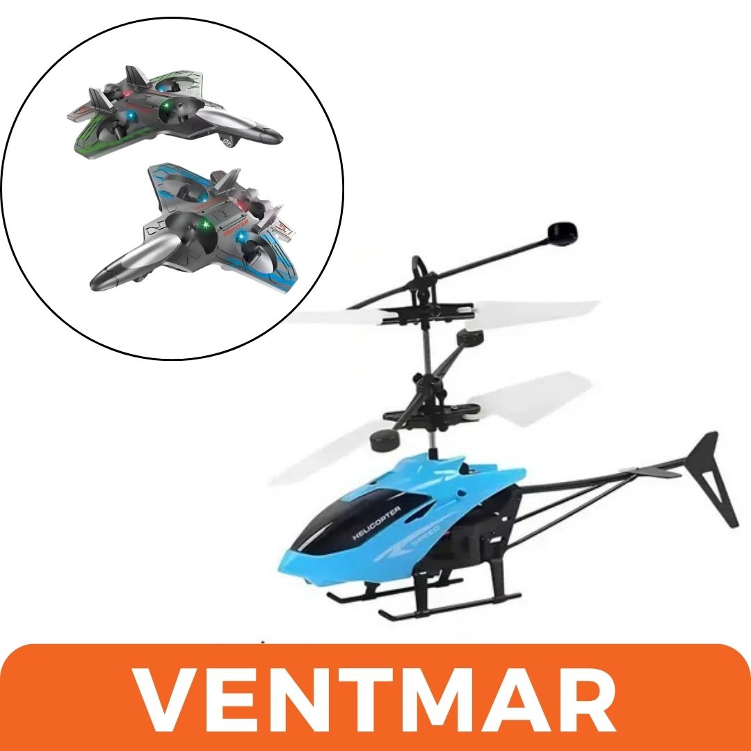 HELICOPTERO RECARGABLE-AVION C REMOTO