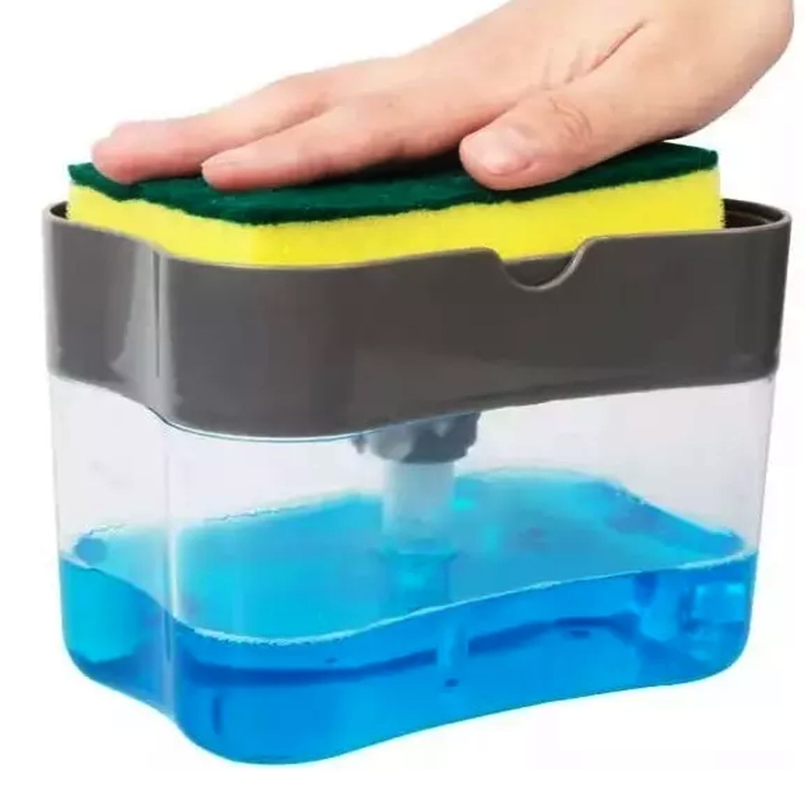 ⭐ Dispensador de lavaloza con esponja