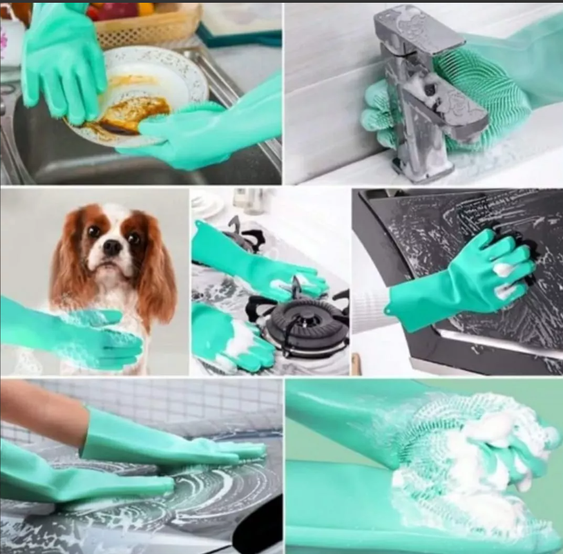 GUANTES PREMIUM PARA LAVAR LOSA COCINA