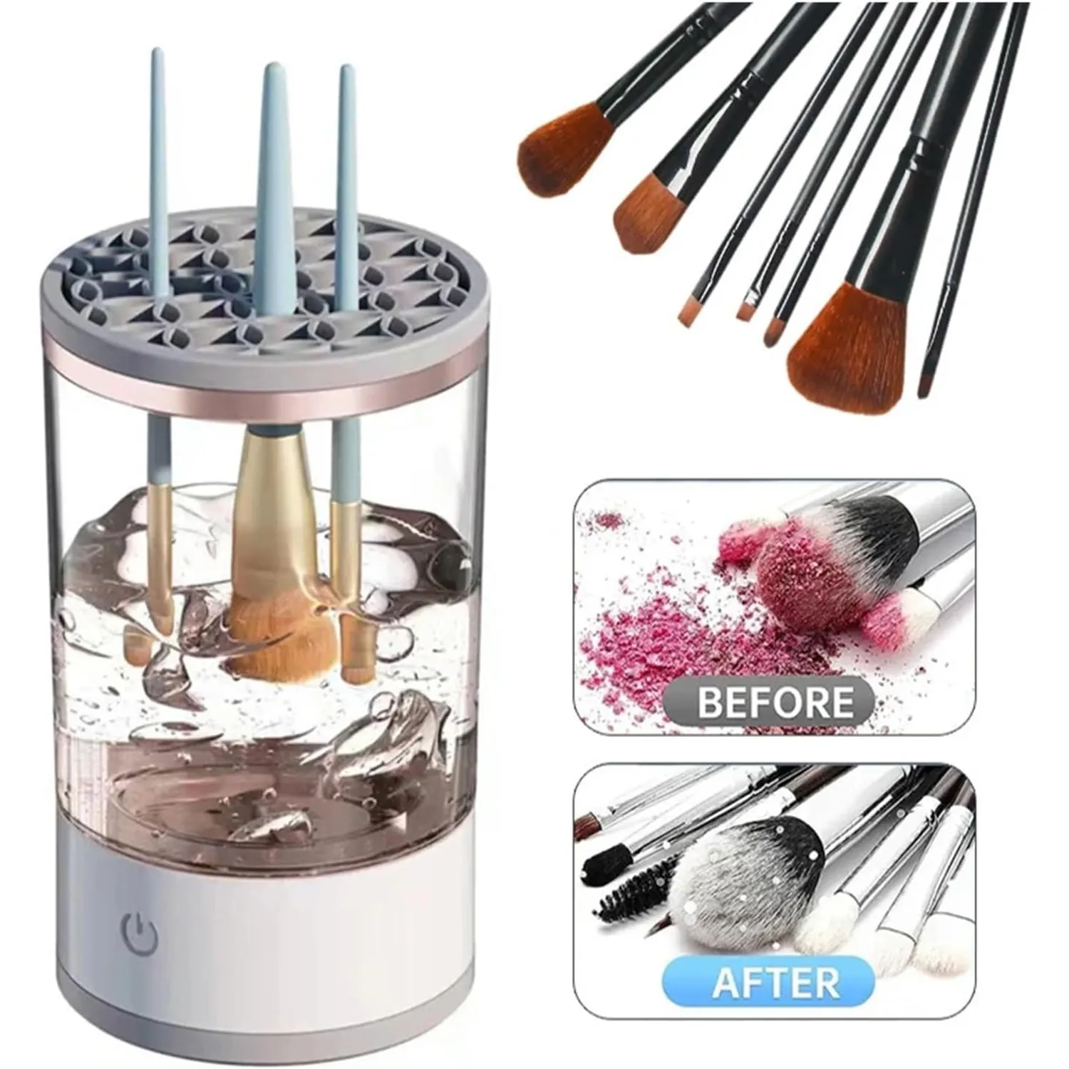 Máquina Limpiadora de brochas maquillaje