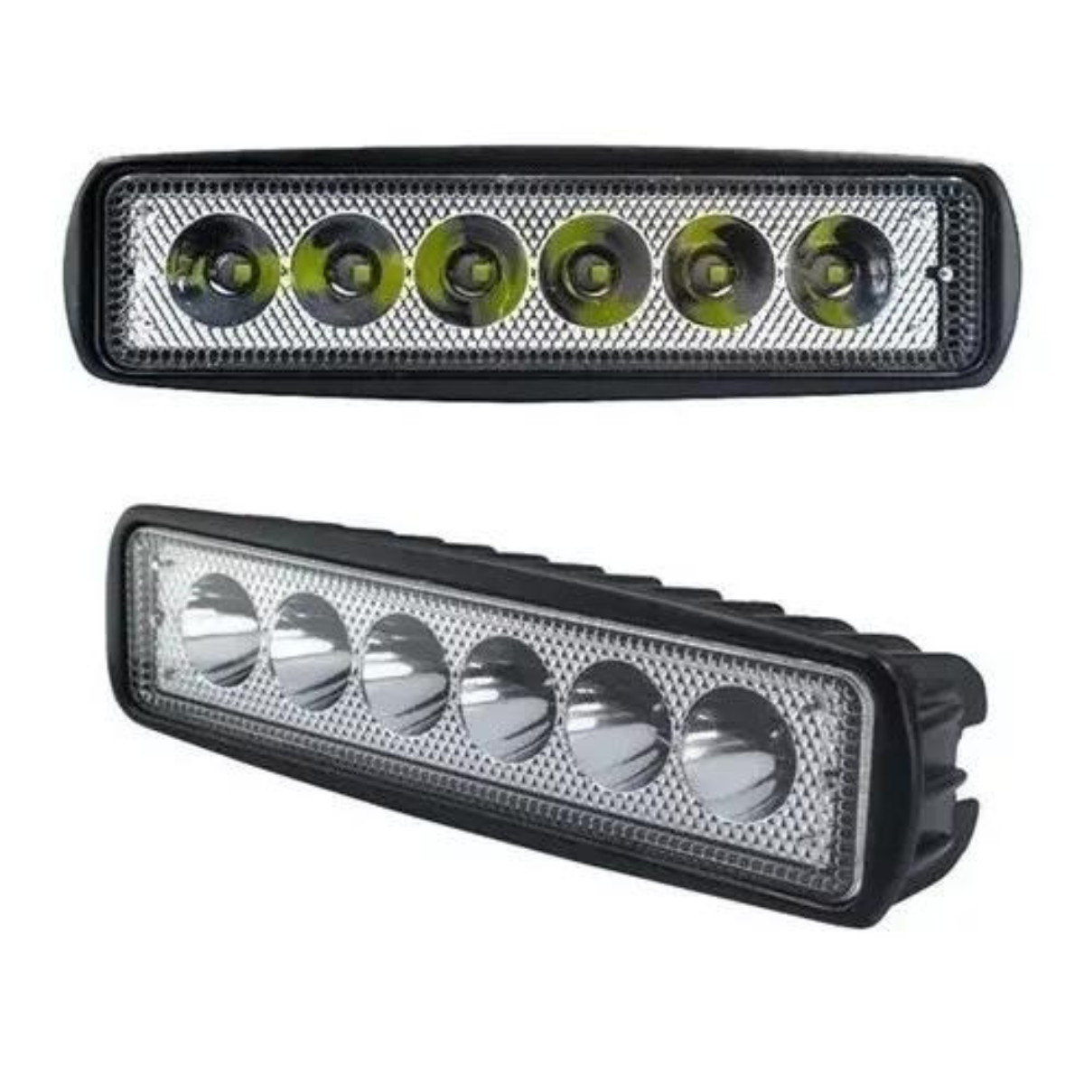 Barra de 6 LED Para Moto con Alto Brillo