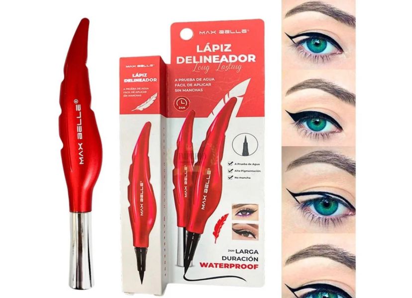 DELINEADOR DE OJOS DE PLUMA NEGRO