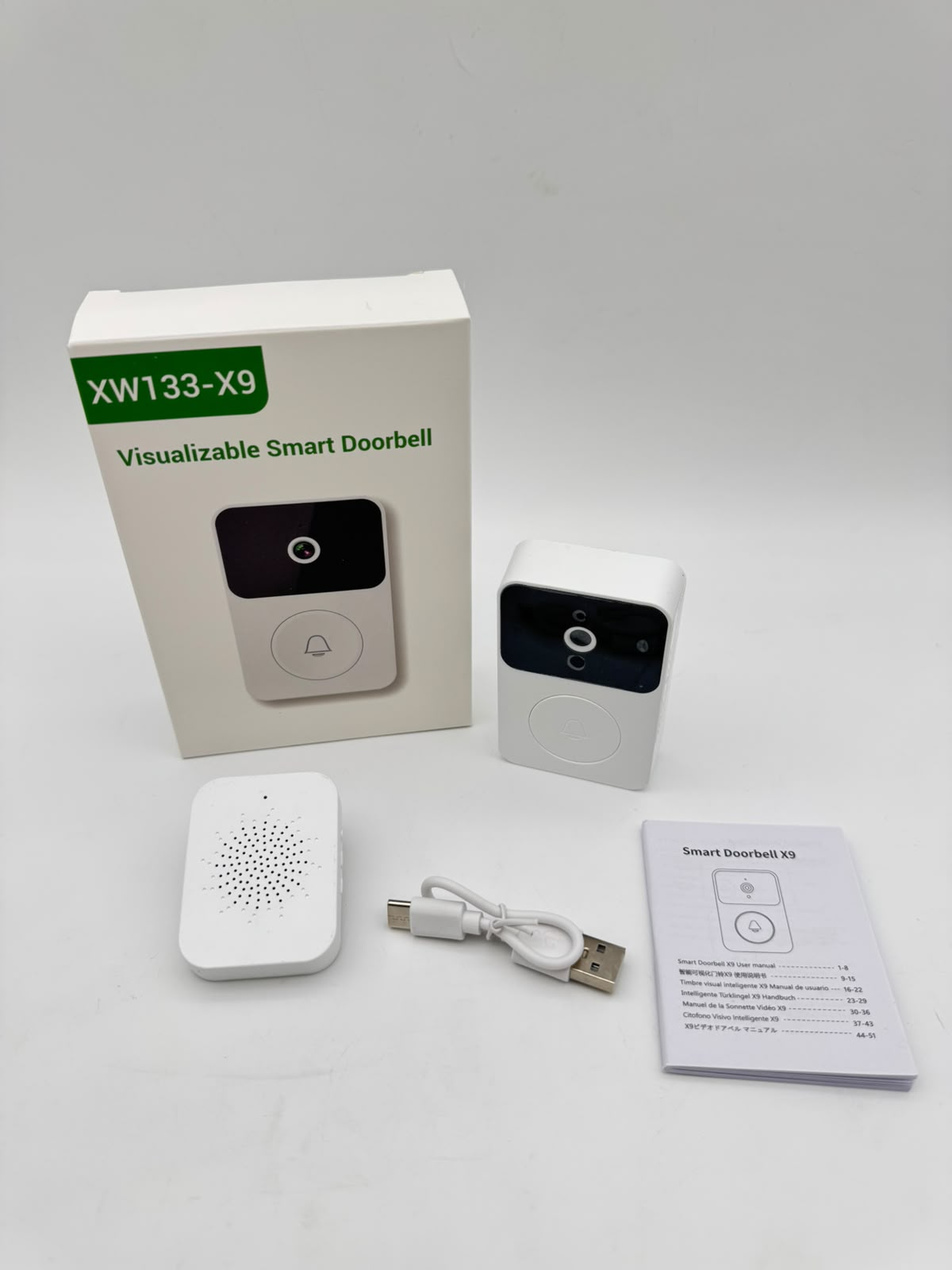 Timbre inteligente con cámara X9