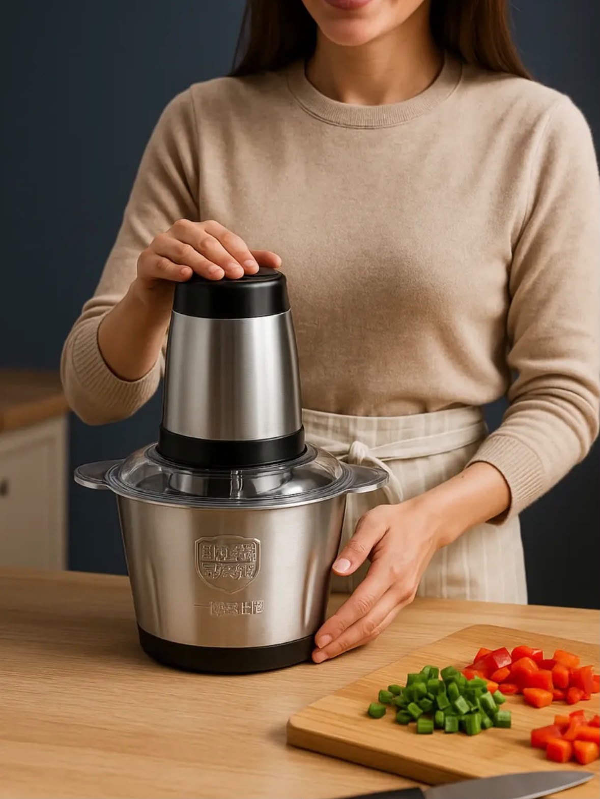 Picadora de alimentos 2 litros