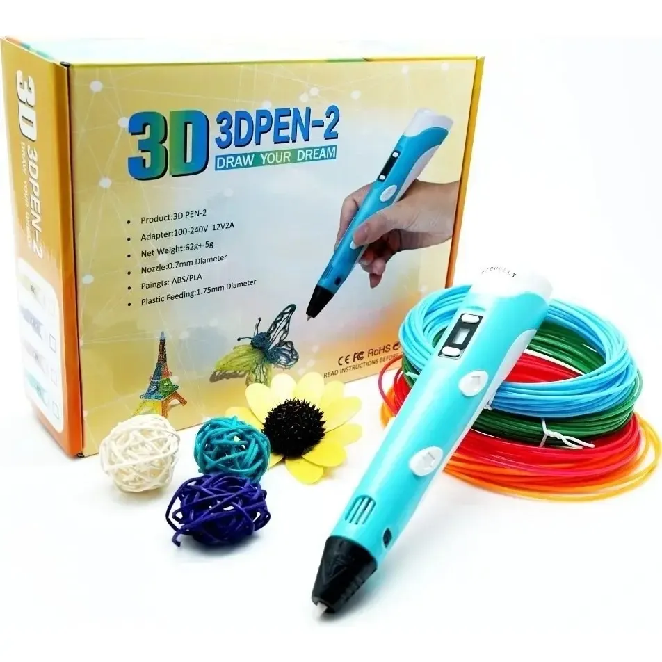 Lápiz 3D con pantalla para dibujar figuras en el aire