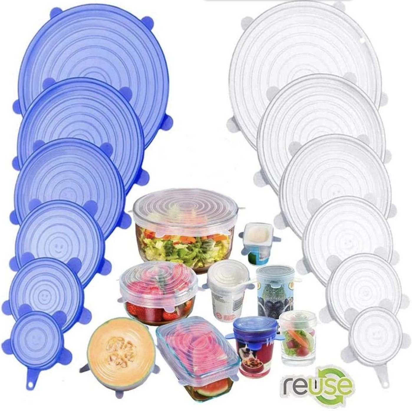 SET de tapas de silicona - Upsell