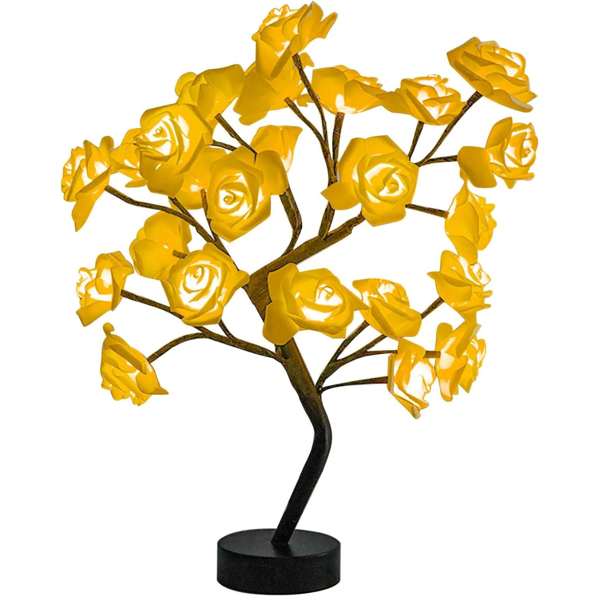 Lámpara de Árbol de 24 Rosas