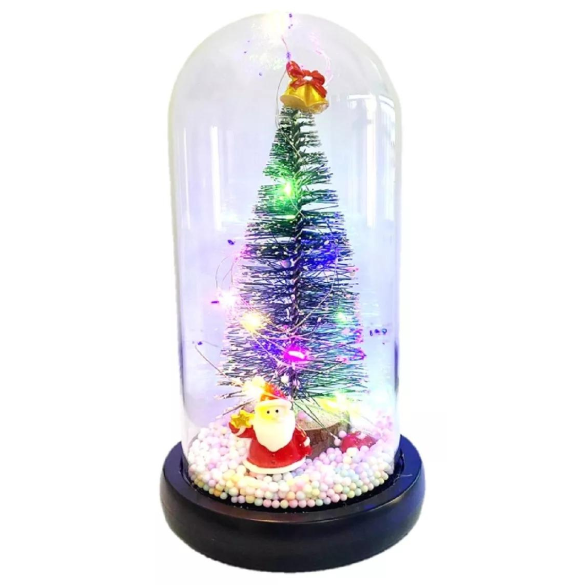 Árbol Campanero LED Cúpula de Cristal