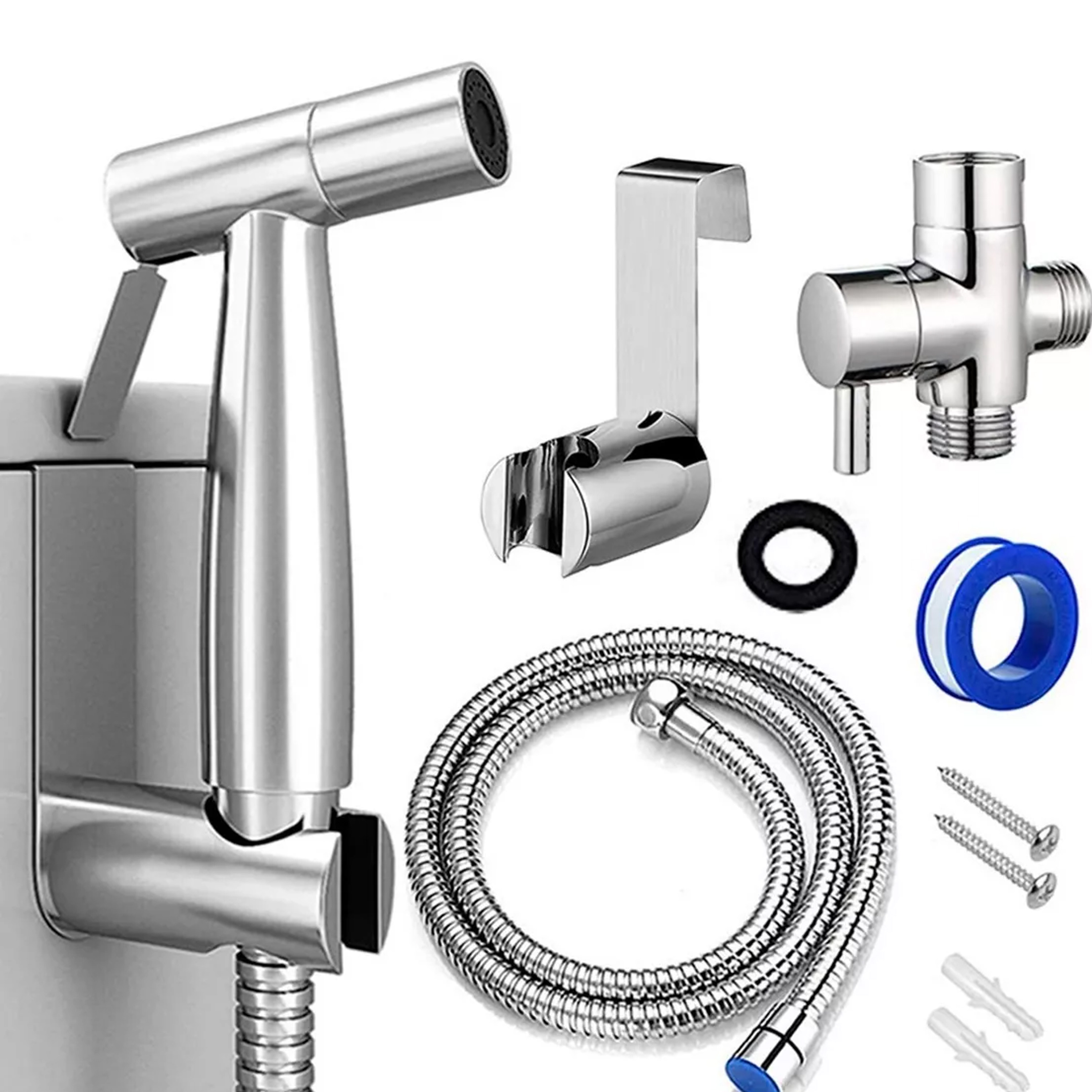 Ducha Bidet Árabe de Acero Inoxidable