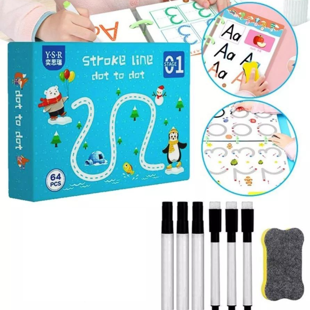 Cuaderno Montessori de Caligrafía