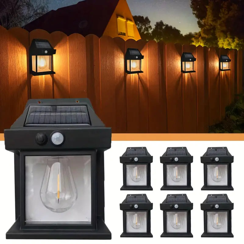 2 Lámparas de Pared Solar Poten