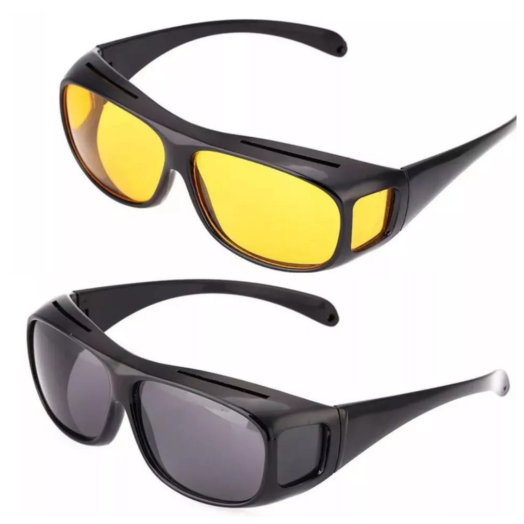 Lentes Polarizados HD 2x1 Dia Noche