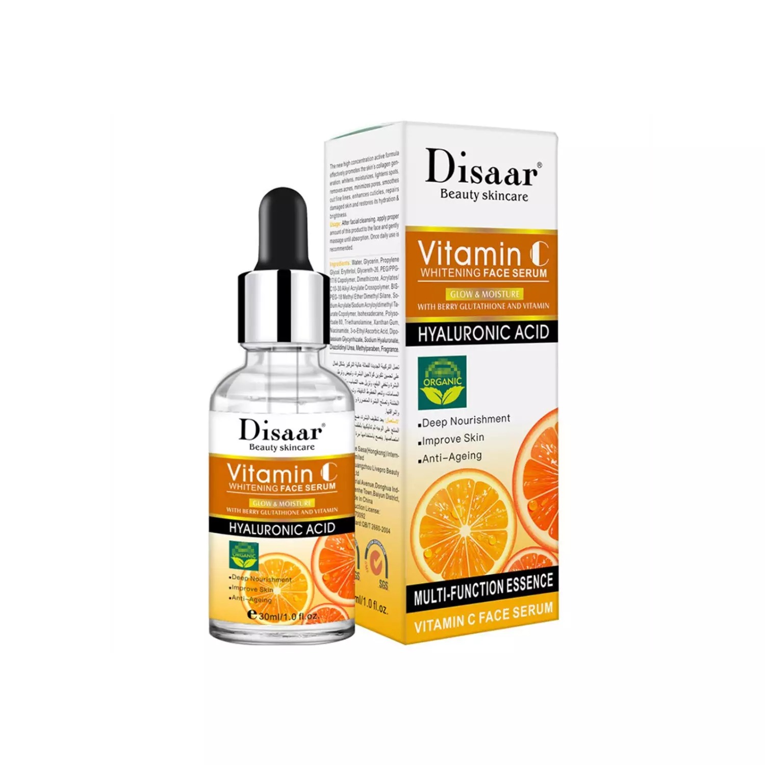 Serum Vitamina C Ácido Hialuronic Disaar
