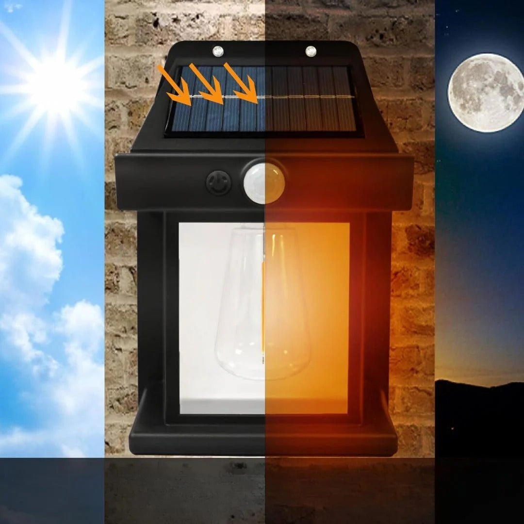 🔥Farol solar de pared sensor movimiento