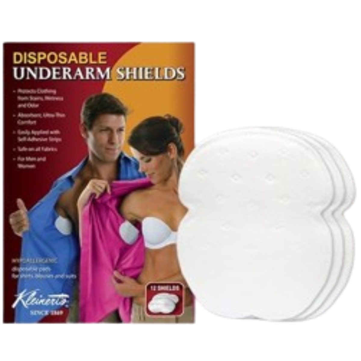 Protectores antitranspirantes para axila