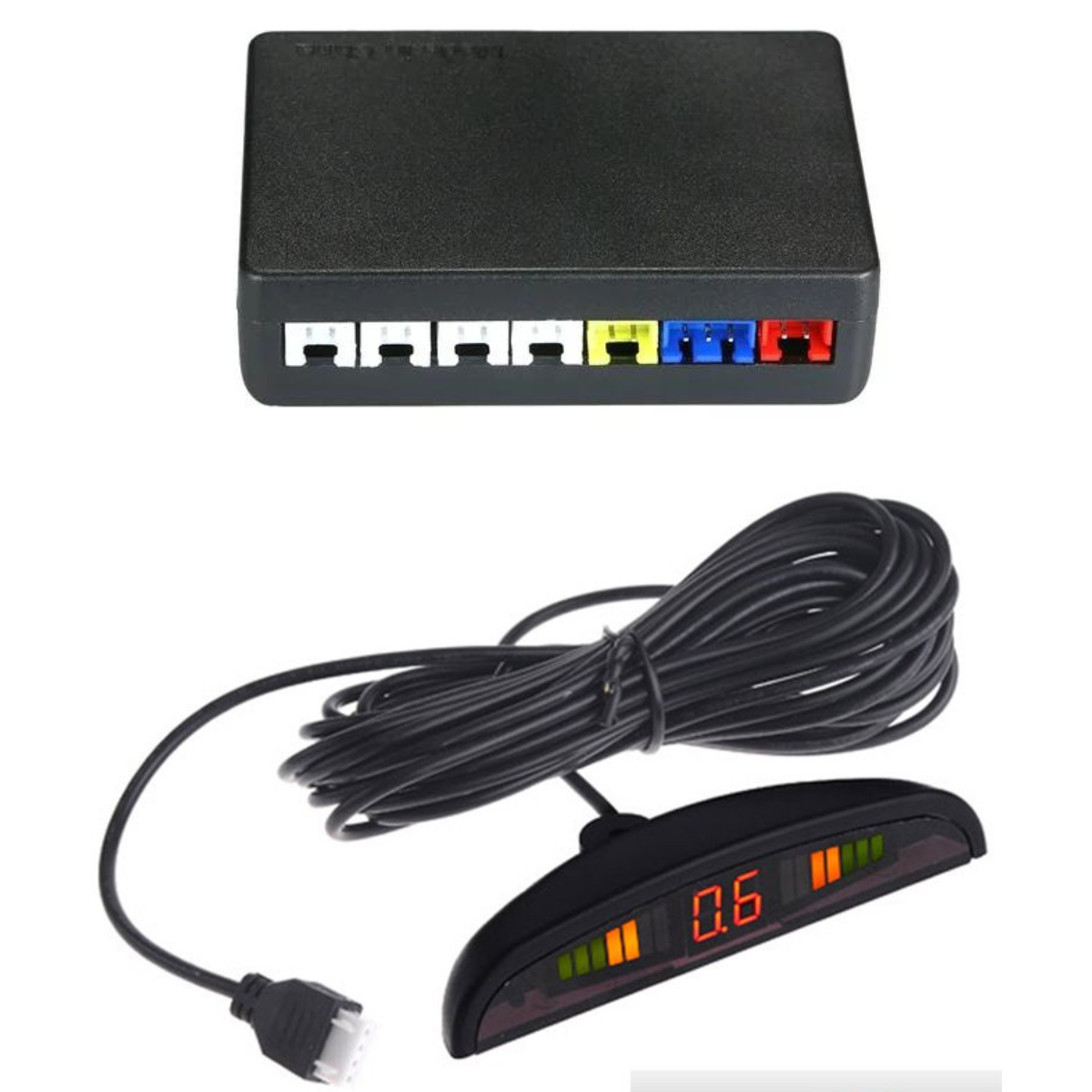 Sensor de proximidad con alarma visual