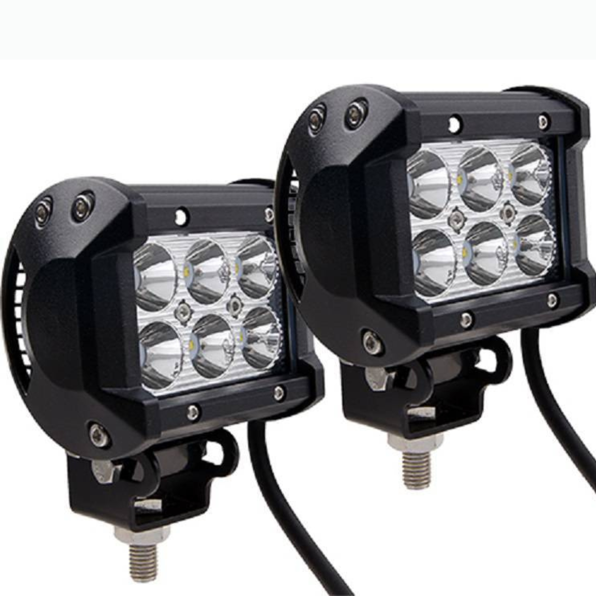 Barra recta anti-niebla para 6 LED
