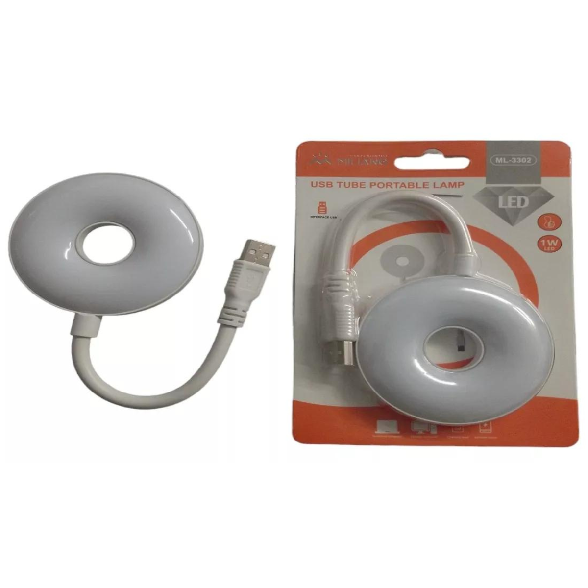 Luz de Estudio USB con LED forma dona