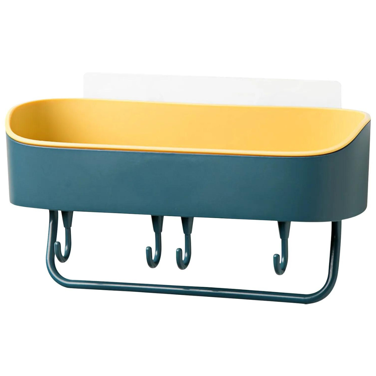 Soporte Multiusos con Base y Ganchos