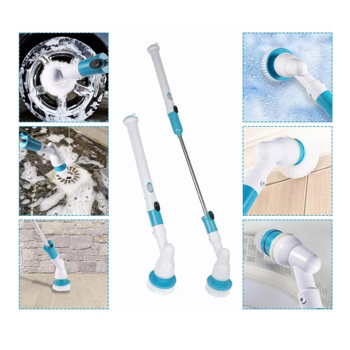 Cepillo Alargable para Áreas Difíciles