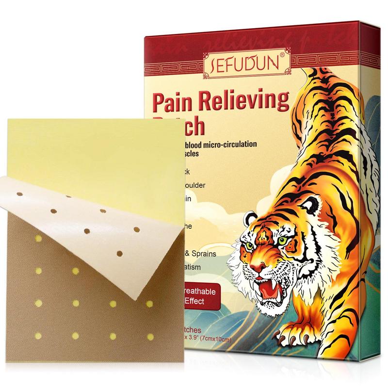 Parche Tigre Alivio Muscular Incluye 10P