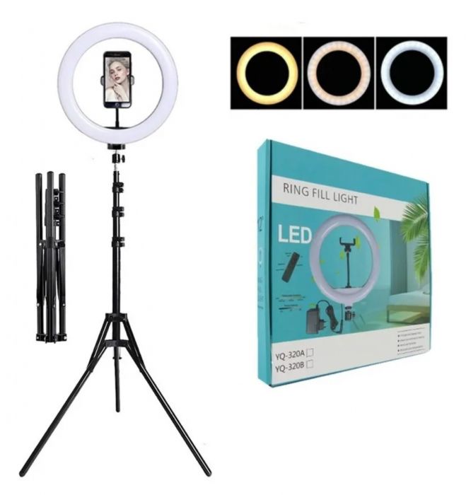 ⭐ Aro de Luz 30 cm + Trípode Ajustable