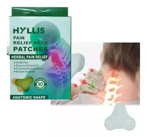 Pack 10 Parches Para Cuello. Cervical