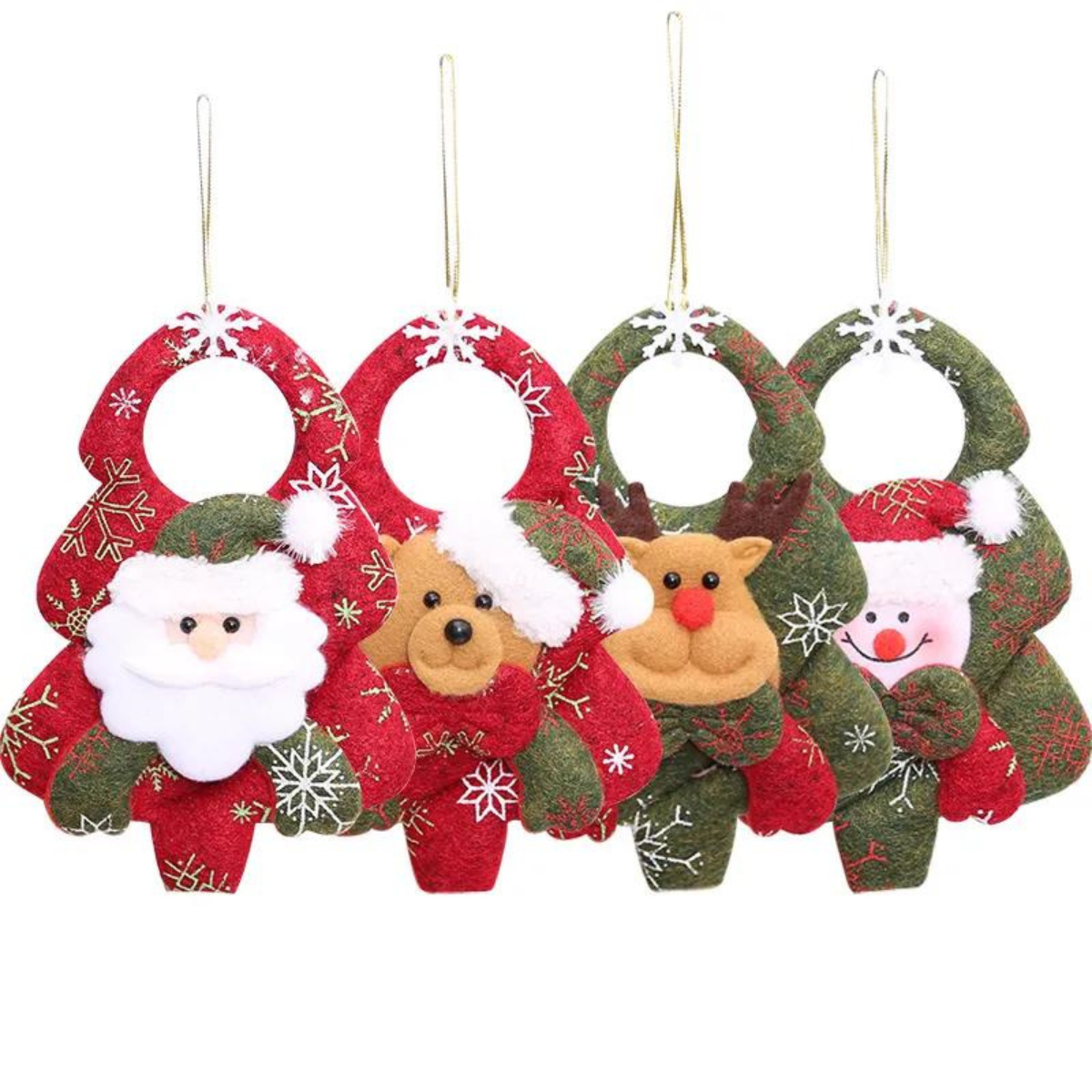 Adornos Coronas Navideños para colgar