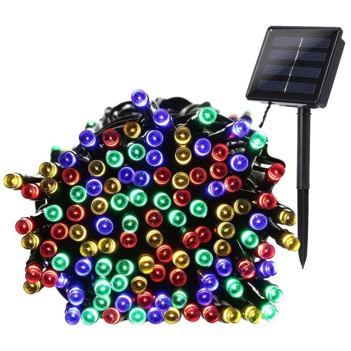 Cadena de Luz solar multicolor 300 LED